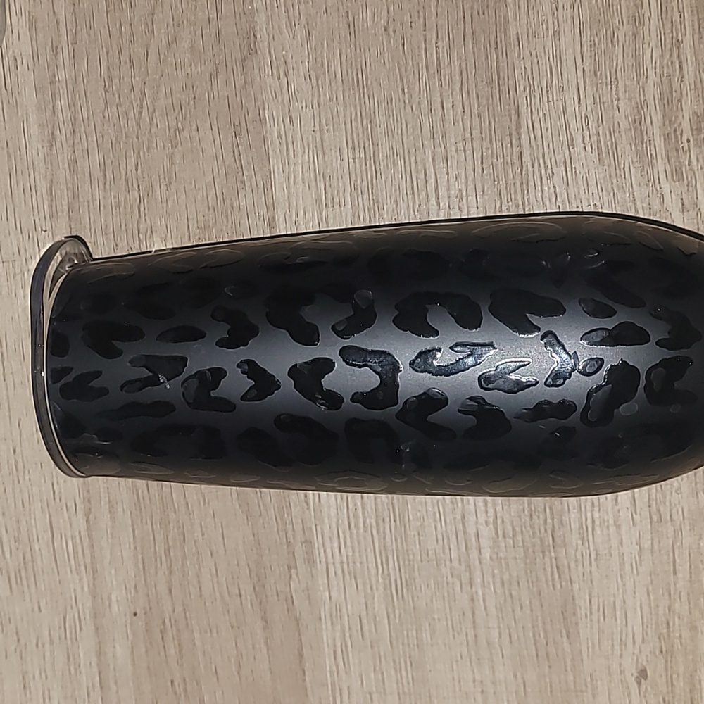 Cheetah print tumbler